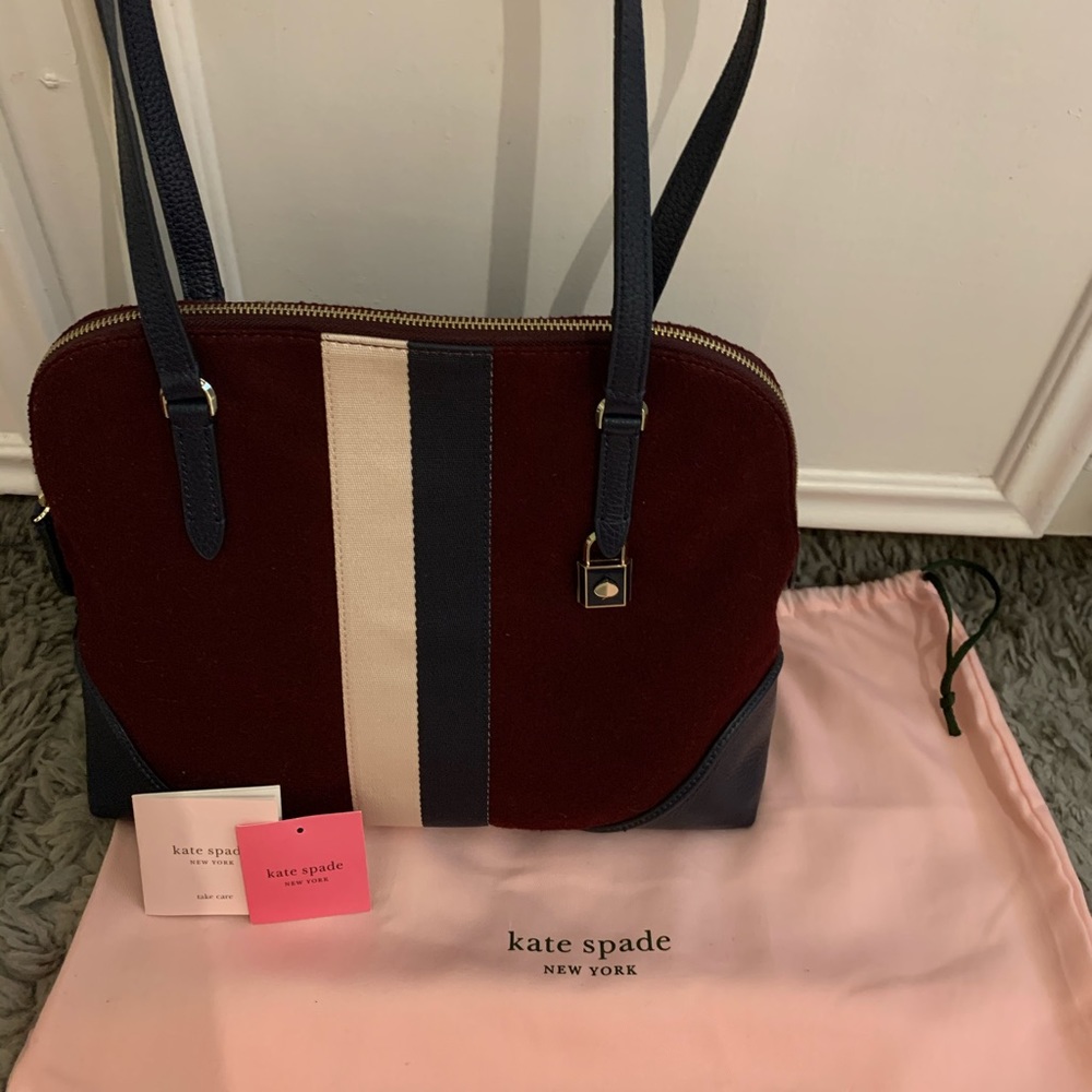 Kate Spade Carolyn Felt Shoulder Bag
